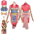 thumbnail image 2 of Disfraz de fantasía de Nami de One Piece para mujer adulta, disfraz de fantasía, disfraz de Carnaval de Halloween para mujer, 2 of 5