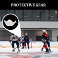 thumbnail image 4 of EeaseMX 1 pieza de equipo de hockey sobre hielo, casco de portero de hockey, protector facial para jugador, 4 of 8