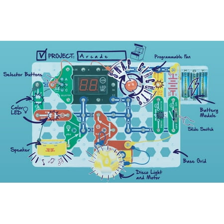 Elenco Snap Circuits Arcade Electronics Exploration Kit (EE-SCA200)