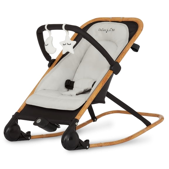 Dream on Me Rock with Me 2-in-1 Baby Rocker and Stationary Seat