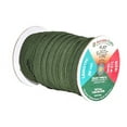 thumbnail image 2 of Mandala Crafts Flat Elastic Band, Braided Stretch Strap Cord Roll for Sewing and Crafting; 1/2 inch 12mm 20 Yards Olive Green, 2 of 4
