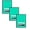Green, variant on 3Pcs Spiral Notebooks Bulk, College Ruled Notebooks Spiral Bound Notebooks, for Work 1 Subject Notebook 60 sheets 120 pages, 8"x10.5" Blue