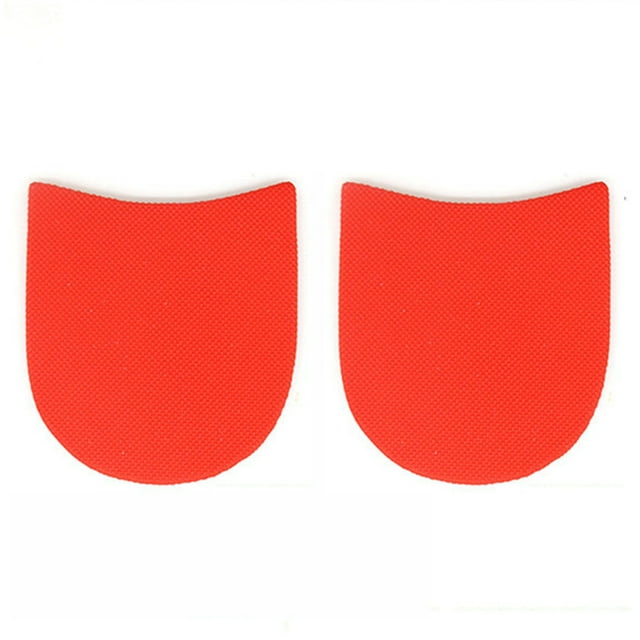 Patch Antidérapant pour Semelle Accessoires de Chaussures Couleur Unie Coussin de Réparation Semelle de Talon en Caoutchouc Durable Résistant à l'Usure A-Rouge comme sur l'Image