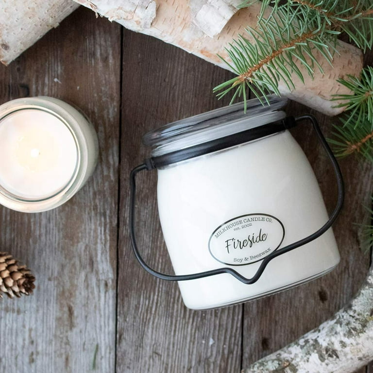Milkhouse Candle Co. Silver Birch 16 oz. Butter Jar
