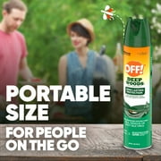 OFF! Deep Woods DEET Insect Repellent Spray, 8 Hr Mosquito and Tick Protection, 11 oz