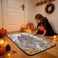 thumbnail image 5 of sruoe Halloween DIY Coloring Throw Blanket, Creative Hand‑Draw Craft, Halloween Home Decor, Halloween Themed Blanket for Sofa Couch Holiday Gathering, 5 of 6