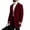 Red, variant on Men's Lapel Trench Coat Button Front Overcoat,Notched Collar Fleece Warm Outerwear Oversized Windproof Daily Casual Business Wear,Mid Lengthen,Black,3XL