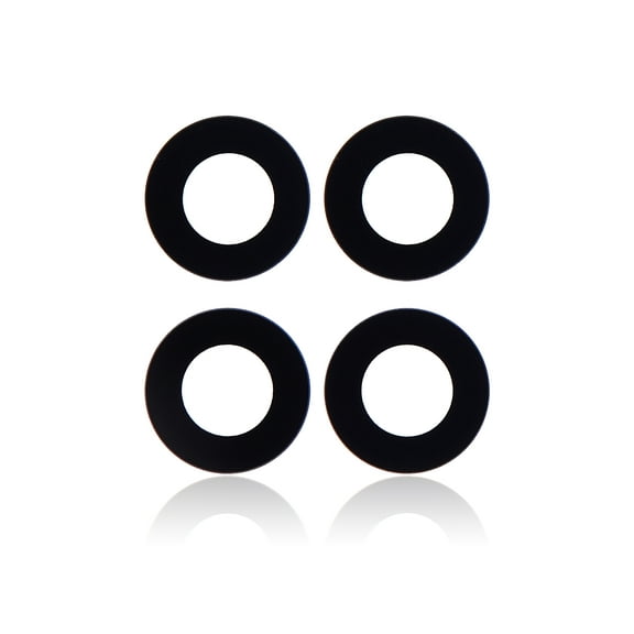 Replacement Back Camera Lens (Glass Only) With Adhesive Compatible For Motorola One 5G (XT2075-1 / 2020) (4 Piece Set)