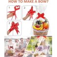 thumbnail image 4 of Large Cellophane Gift Bags - 70x100 cm with Bows, 4 of 4