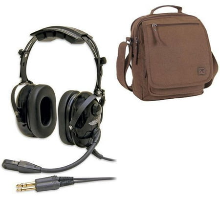 ASA AirClassics HS-1A Headset & Headset Bag Combo