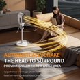 thumbnail image 4 of Oscillating Space Heater with Remote Control & Timer – 2-in-1 Cooling & Heating Fan for Home or Office, Desktop or Floor Use, 3-Speed Adjustable with Night Light, 4 of 4