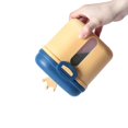 thumbnail image 2 of Caja grande de almacenamiento de leche en polvo amarilla, 2 of 5