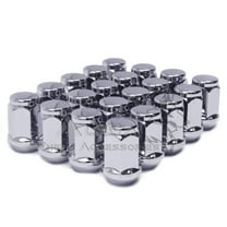 20 Chrome Lug Nuts 14x1.5 For 2015-Newer Ford Mustang GT Premium EcoBoost Cobra