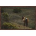 thumbnail image 3 of "Mustang at Dusk" Framed Painting Print, 3 of 5