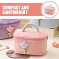 thumbnail image 3 of BRIGHTFUFU Bolsa de maquillaje Bolsa de cosméticos Bolsa de almacenamiento de maquillaje linda Bolsa de artículos de tocador de viaje para mujeres, 3 of 7