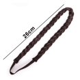 thumbnail image 2 of B diademas para mujer con aspecto Natural, moda, belleza, elástico sintético, dos hebras, accesorios de bandas para el cabello, extensión, 2 of 5