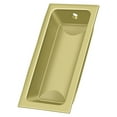 thumbnail image 3 of Deltana FP227U3 Flush Pull; Large; 3-5/8" x 1-3/4" x 1/2"; Bright Brass Finish, 3 of 3