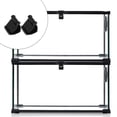 thumbnail image 2 of 4pcs Glass Turtle Terrarium Buckle Anti-escape Latch Reptile Feeding Tank Parts, 2 of 9