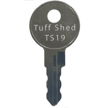 Tuff Shed TS19 Replacement Key