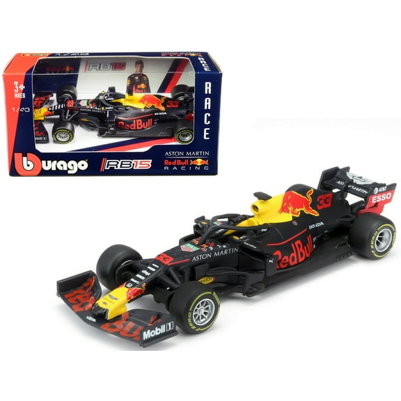 Aston Martin RB15 #33 Max Verstappen Formula One F1 Red Bull Racing (2019) 1/43 Diecast Model Car by Bburago