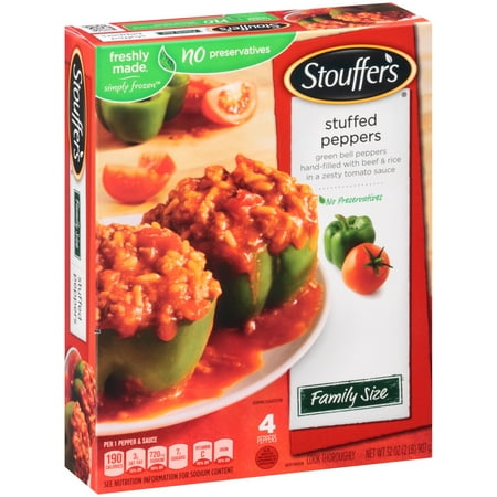 STOUFFER'S Family Size Stuffed Peppers 32 oz Box