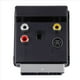 thumbnail image 4 of 3X el Conmutable Euroconector Macho A Hembra S-Video 3 Adaptador de Audio, 4 of 6