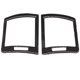 thumbnail image 4 of 2 piezas de moldura de cubierta de marco de salida de aire lateral del tablero de instrumentos del automóvil estilo fibra de carbono de repuesto para Serie 3 E46 1998-2004, 4 of 10