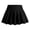 AB902 Black, variant on Kids Girls Athletic Skirt With Inner Pocket Solid Color Elastic Waist Bottom Stretch Ruffled Skirt For Tennis Wear, Size 5-14 Years, Pink