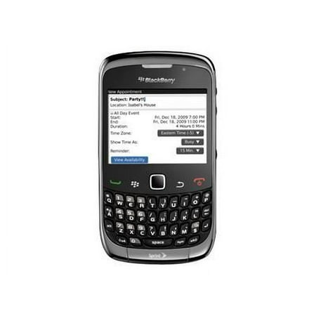 BlackBerry Curve 9330 Smartphone, 3G, Black