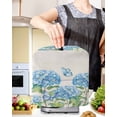 thumbnail image 2 of Blue Floral Stand Mixer Dust Cover with Storage Pocket & Handles, Summer Botanical Hydrangeas Butterfly Fits All Tilt Head & Bowl Lift Kitchen Appliance Cover Organizer Bag Accessories, 6-8 Quart, 2 of 6