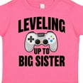 thumbnail image 4 of Inktastic Leveling Up to Big Sister Girls Toddler T-Shirt, 4 of 5