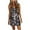 Pink, variant on Summer Colorful Striped Dresses for Women's Sleeveless Mini V Neck Tank Spaghetti Dress Swing Sling Strap Sundress