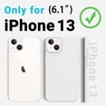 thumbnail image 6 of Designed for iPhone 13 Case, [Silicone Ultra Slim Thin Series], Full Body Shockproof Protective Phone Case with Soft Anti-Scratch Microfiber Lining Cover iPhone 13, 6.1 inch, White, 6 of 14