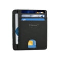 thumbnail image 1 of YOPTOP Slim Minimalist Front Pocket RFID Blocking Leather Wallets For Men And Women,Black Cross, 1 of 7