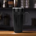 thumbnail image 1 of SHOWERORO Rigid Black Handle for 20 Oz Travel Mugs Insulated Tumbler Handle Fits Most Cups, 1 of 8