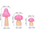 thumbnail image 2 of Mushroom crafts, innovative cute wooden decorations, for decoration, 2 of 5