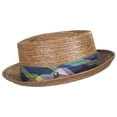 thumbnail image 3 of Madrigal - Stetson Coconut Straw Porkpie Hat - TSMDGL, 3 of 4