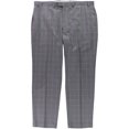 thumbnail image 1 of Ralph Lauren Mens Windowpane Dress Pants Slacks, Grey, 38W x 30L, 1 of 2