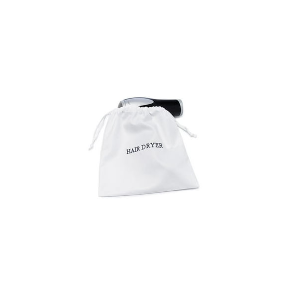 Hair Dryer Bags with Embroidery HAIR DRYER size 25x30cm Cotton-Poly fabric White Packing 12's / Box