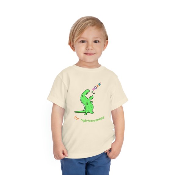 Roar For Righteousness Toddler Short Sleeve Tee