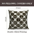thumbnail image 2 of LALILO Throw Pillow Covers Modern Stylish Geometric Tiles With Cushion Cover 18" x 18", 2 Pack, 2 of 6