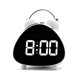 thumbnail image 1 of Inteprter Reloj despertador blanco Reloj digital con pilas Excelente legibilidad cualquier decoración de habitación Decoración del hogar HL-8898 blanco, 1 of 6