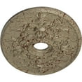 thumbnail image 3 of Ekena Millwork 30 3/4"W x 21 1/4"H x 3 7/8"ID x 1 5/8"P Alexa Ceiling Medallion (Fits Canopies up to 5 5/8"), Hand-Painted Gobi Desert Crackle, 3 of 6