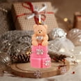 thumbnail image 5 of Japceit Christmas Bear Gift Box, Adorable Candle Holder and Home Decorative Ornament, Festive Seasonal Display for Mantle, Shelf, Tabletop Holiday Decor, 5 of 6