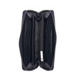 thumbnail image 3 of DKNY Navy Snake Print Faux Leather Crossbody Wallet, 3 of 3