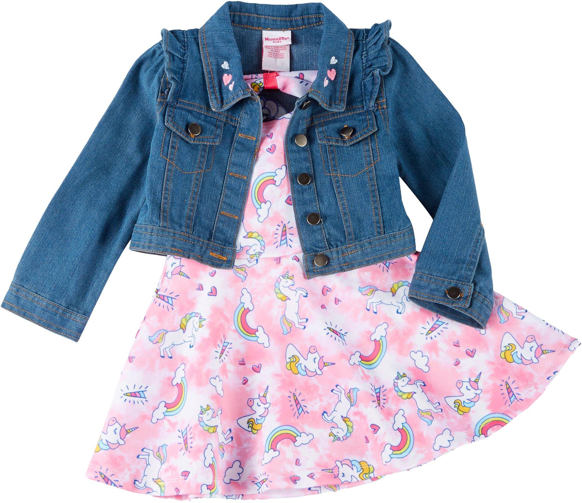 childrens sleeveless denim jacket
