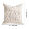 thumbnail image 3 of Fall Halloween Pumpkin Tufted Throw Pillow Cover Embroidered Decorative Cushion Cover for Couch Sofa Bed Home Decor by OVFUIZ, 3 of 6