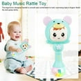 thumbnail image 1 of Qiilu Educational Baby Electronic Music Rattle Cute Cartoon Infant Shaking Hand Bells, Music Rattle Toys,Plastic Rattle Toys, 1 of 9