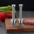 thumbnail image 4 of Neinkie Meat Tenderizer Tool, Stainless Steel Sturdy & Sharp Needle, Easier-Use for Kitchen Cooking Tenderizing Steak Beef Poultry BBQ & Marinade than Meat Hammer Mallet Pounder Beater, 4 of 6