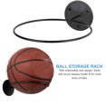 thumbnail image 3 of Miangastore Wall Basketball Rack Metal Football Holder Wall Football Holder Hat Display Rack Wall Ball Rack, 3 of 8